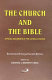The Church and the Bible : official documents of the Catholic Church /