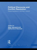Political discourse and conflict resolution /