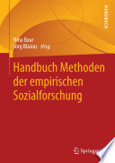 Handbuch methoden der empirischen sozialforschung /