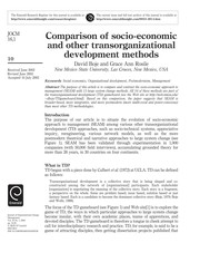 Socio-economic approach to management