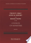 Twenty first annual report and resolutions of the council of ministers, year 1974