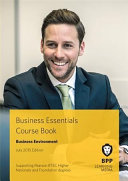 Business environment : course book