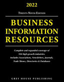 The directory of business information resources