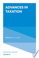 Advances in taxation /