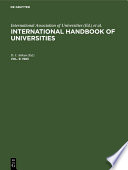 International Handbook of Universities : and other Institutions of Higher Education.
