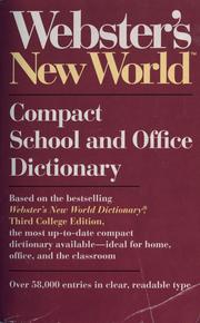 Webster's New World dictionary /
