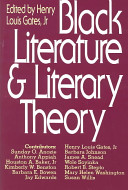 Black literature and literary theory /