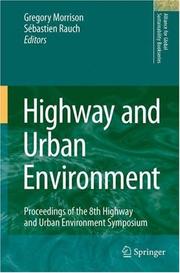 Highway and urban environment : proceedings of the 8th highway and urban environment symposium /