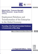 Employment relations and transformation of the enterprise in the global economy /