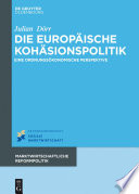 Die europäische Kohäsionspolitik : Eine ordnungsökonomische Perspektive /