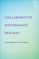 Collaborative governance regimes /