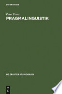 Pragmalinguistik : Grundlagen, Anwendungen, Probleme /