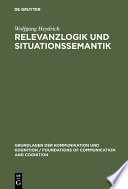 Relevanzlogik und Situationssemantik /