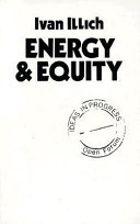 Energy and equity /