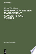 Information Driven Management Concepts and Themes : A Toolkit for Librarians /
