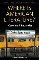 Where is American literature? /