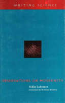 Observations on modernity /
