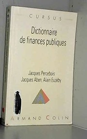 Dictionnaire de finances publiques /