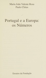Portugal e a Europa : os números /