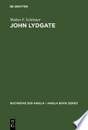 John Lydgate : Ein Kulturbild aus dem 15. Jahrhundert /