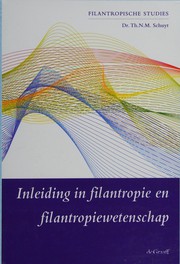 Inleiding in filantropie en filantropiewetenschap /
