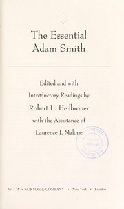 The essential Adam Smith /