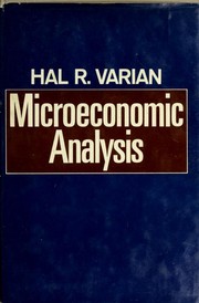 Microeconomic analysis /