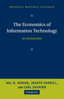The economics of information technology : an introduction /